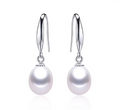 New Arrivals Natural Freshwater Cultured Pearl Drop Earrings for Women
