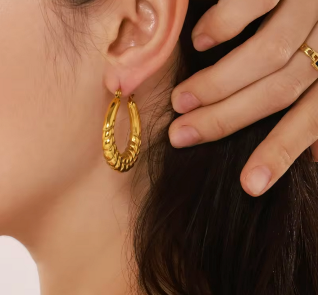 Trendy Irregular Square Geometric Earrings for Women