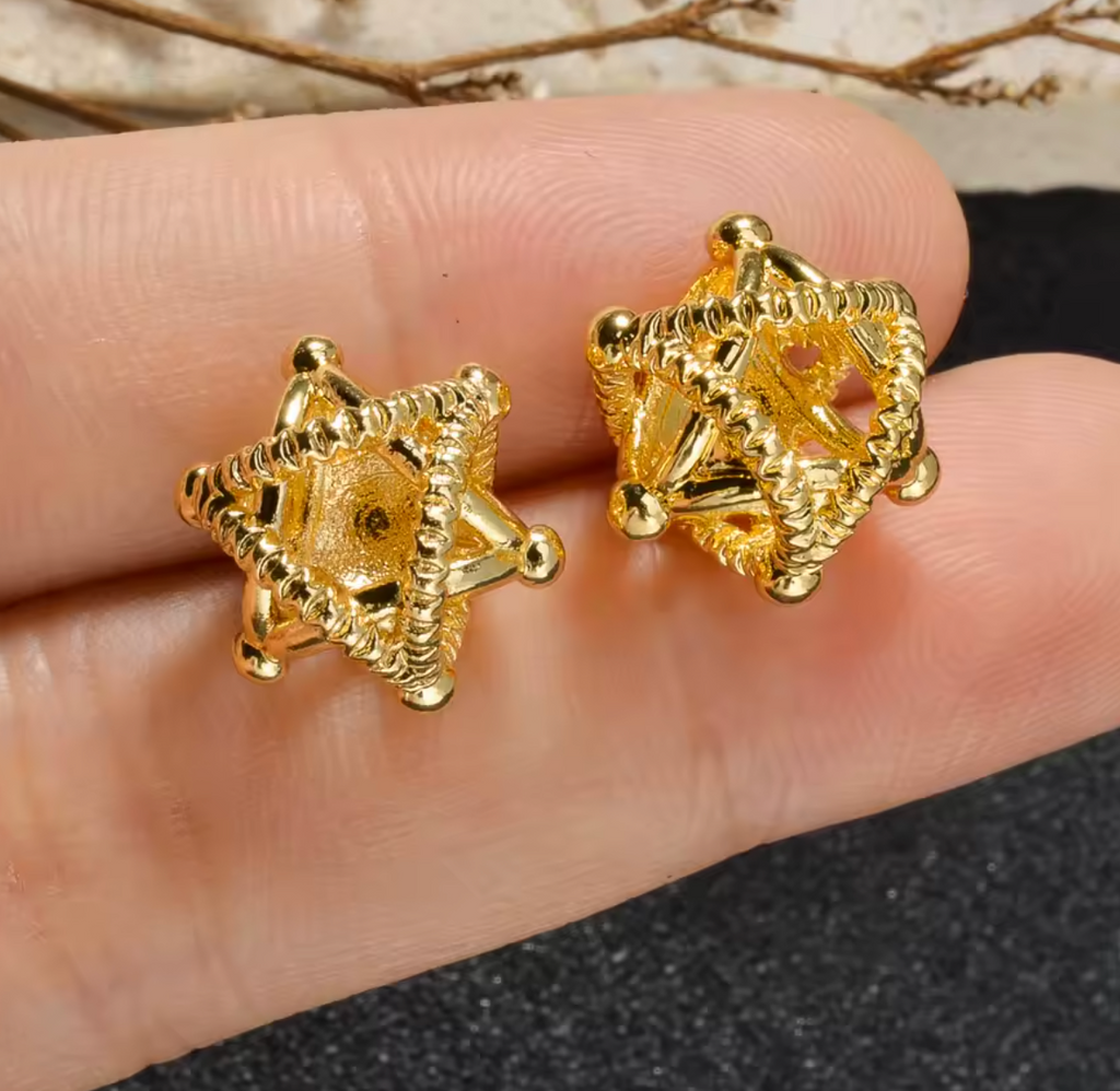 Bohemia Luxury Dubai Gold Plated Earrings